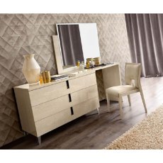 Camel Group Ambra Sand Birch Finish Large Vanity Dresser Camel Group Ambra Sand Birch Finish Large Vanity Dresser
