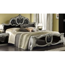 Camel Group Barocco Black and Silver Bed