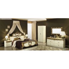 Camel Group Barocco Ivory and Gold Bedroom Set Camel Group Barocco Ivory and Gold Bedroom Set