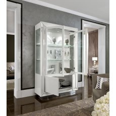 Camel Group Dama Bianca White High Gloss 2 Door Vitrine Camel Group Dama Bianca White High Gloss 2 Door Vitrine