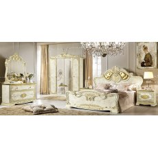 Camel Group Leonardo Ivory and Gold Bedroom Set Camel Group Leonardo Ivory and Gold Bedroom Set