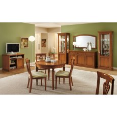 Camel Group Nostalgia Walnut Round Table With 1 Extension Camel Group Nostalgia Walnut Round Table With 1 Extension