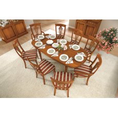 Camel Group Nostalgia Walnut Oval Table With 1 Extension Camel Group Nostalgia Walnut Oval Table With 1 Extension
