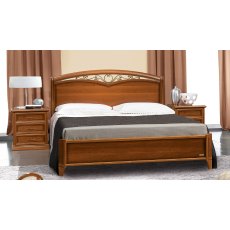 Camel Group Nostalgia Walnut Curvo Bed Frame With Ring Camel Group Nostalgia Walnut Curvo Bed Frame With Ring