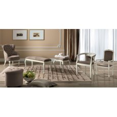 Camel Group Nostalgia Bianco Antico High back Armchair