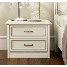 Camel Group Nostalgia Ricordi Bianco Antico Bedside Table With 2 Drawers Camel Group Nostalgia Ricordi Bianco Antico Bedside Table With 2 Drawers