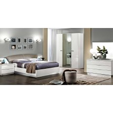 Camel Group Onda White High Gloss 2 Door Wardrobe