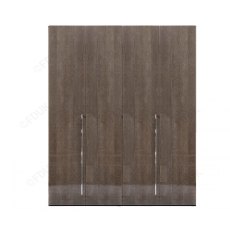 Camel Group Platinum Silver Birch 4 Door Wardrobe