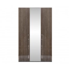 Camel Group Platinum Silver Birch 3 Door Mirror Wardrobe