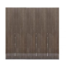 Camel Group Platinum Silver Birch 5 Door Wardrobe