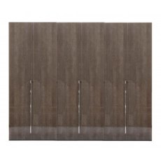 Camel Group Platinum Silver Birch 6 Door Wardrobe Camel Group Platinum Silver Birch 6 Door Wardrobe