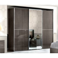 Camel Group Platinum Silver Birch Finish 3 Sliding Door Wardrobe Camel Group Platinum Silver Birch Finish 3 Sliding Door Wardrobe