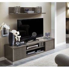 Camel Group Platinum Silver Birch Finish Italian TV Cabinet Camel Group Platinum Silver Birch Finish Italian TV Cabinet