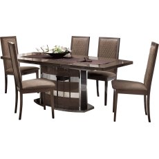 Camel Group Platinum Silver Birch Finish Large Extension Dining Table Only Camel Group Platinum Silver Birch Finish Large Extension Dining Table Only