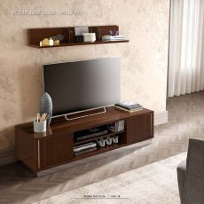 Camel Group Roma Walnut High Gloss Finish Wall Shelf