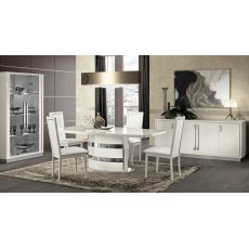 Camel Group Roma White High Gloss Mirror