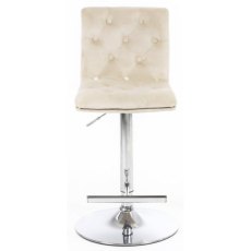 Elegant Mink Fabric bar Stool Elegant Mink Fabric bar Stool