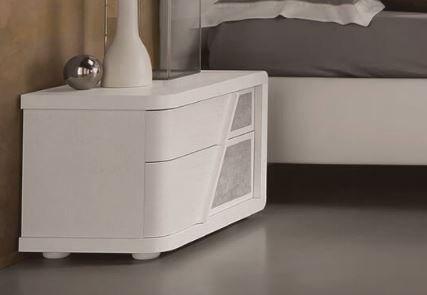 Euro Design Euro Design Orizzonte Grigio Bedside Cabinet