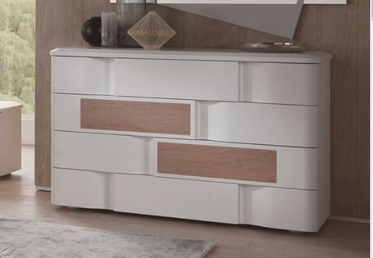 Euro Design Euro Design Levante Warm Elm 4 Drawer Chest