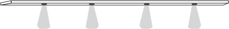 Wiemann German Furniture Cornice with 2 Power-LED Lighting for Wardrobe Width 150cmW 150cm x H 5cm x D 23cm