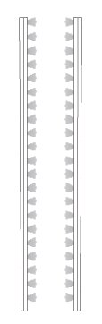 Wiemann German Furniture Side Profiles with Lights

W 1cm x H 216cm x D 2cm