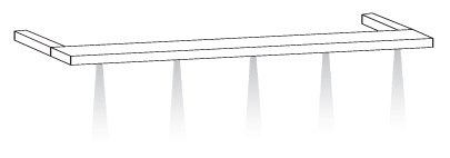 Wiemann German Furniture Cornice with 8 Power-LED Lighting for Wardrobe Width 400cm

W 400cm x H 3.2cm x D 12.5cm
