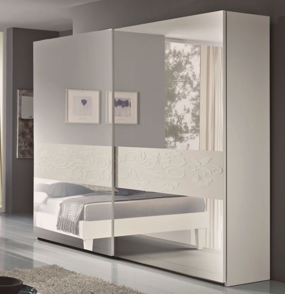 Euro Design Euro Design Artemide Sliding Wardrobe With Mirror