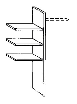 Wiemann German Furniture Laundry Shelf Insert

W 80.1cm x H 137cm x D 51.5cm
3 adjustable shelves, 1 clothes rail, 1 centre p