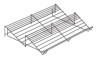 Wiemann German Furniture Shoe rack for unit compartment W 96.4
cm                
W 96cm x H 15cm x D 50cm