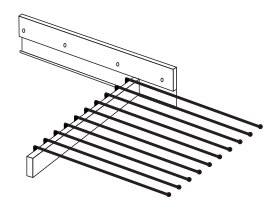 Wiemann German Furniture Trouser Holder

W 45cm x H 10cm x D 50cm