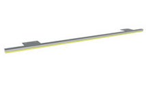 Wiemann German Furniture Clip on light, silver (Set of 3)                                                        W 60cm x H 1
