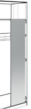 Wiemann German Furniture Interior mirror for Sliding Door Wardrobe      W 36cm x H 173cm x D 1cm