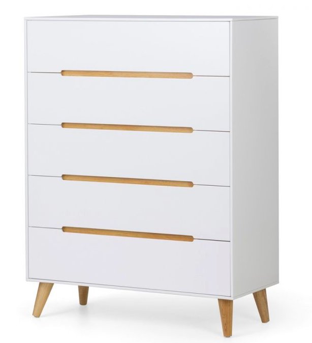 Julian Bowen Julian Bowen Alicia 5 Drawer Chest