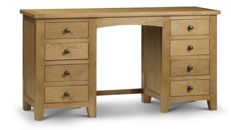 Julian Bowen Julian Bowen Marlborough Twin Pedestal Dressing Table