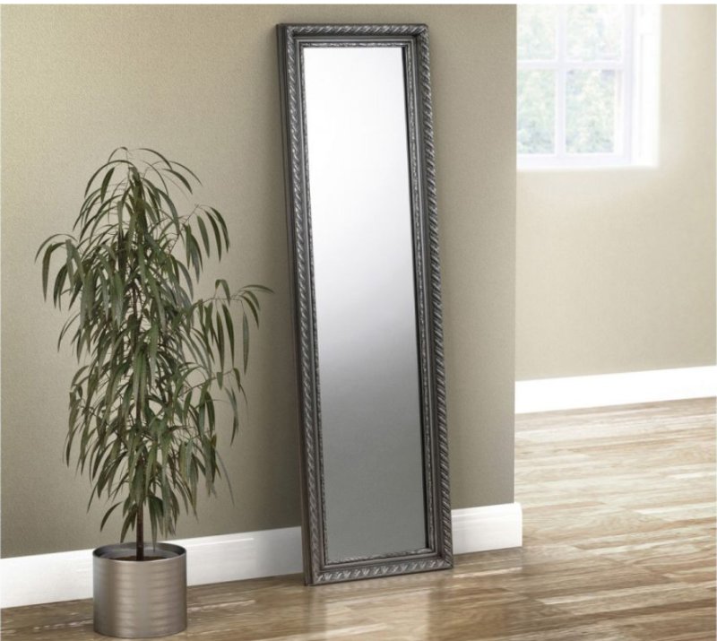 Julian Bowen JULIAN BOWEN ALLEGRO PEWTER DRESS MIRROR
