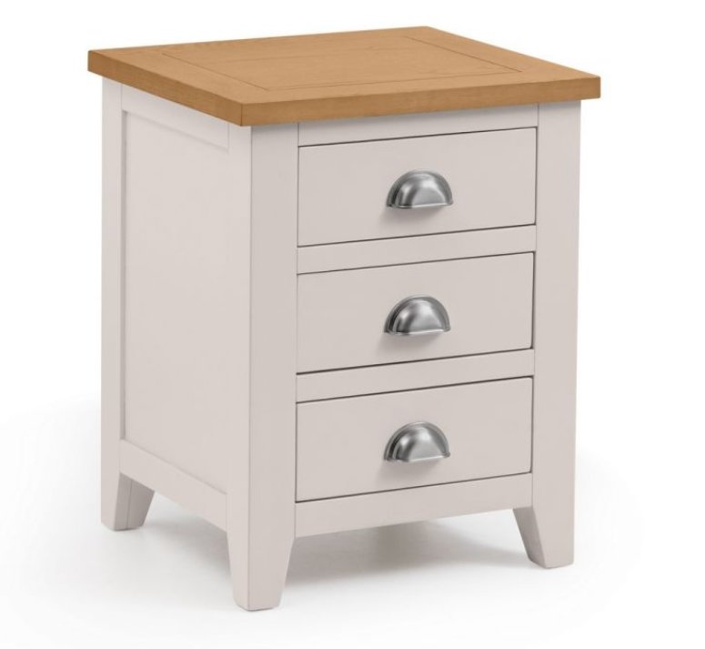 Julian Bowen JULIAN BOWEN RICHMOND 3 DRAWER BEDSIDE