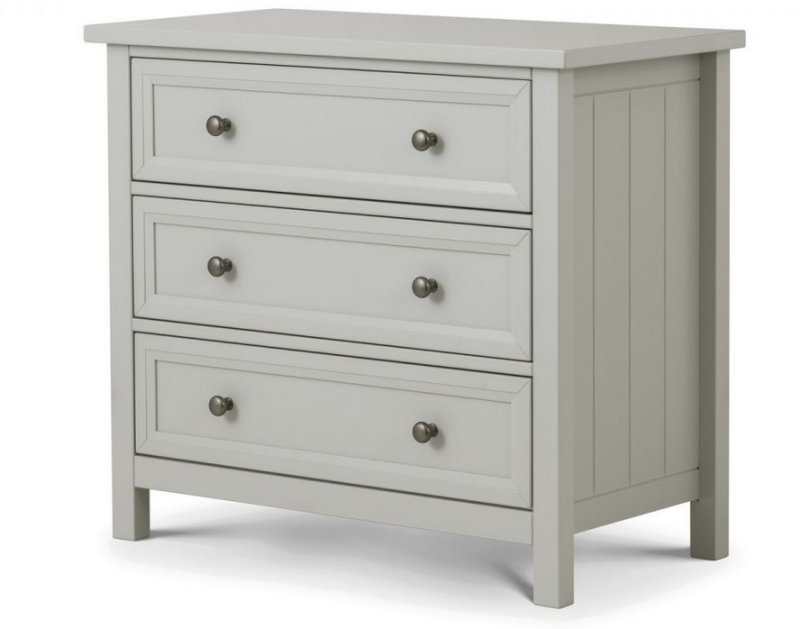 Julian Bowen JULIAN BOWEN MAINE 3 DRAWER WIDE CHEST