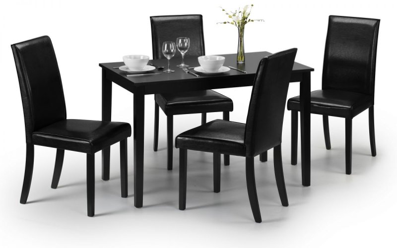 Julian Bowen Julian Bowen Hudson Black Dining Chair