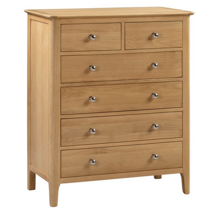 Julian Bowen JULIAN BOWEN COTSWOLD 4+2 DRAWER CHEST