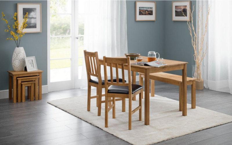 Julian Bowen JULIAN BOWEN COXMOOR OAK RECTANGULAR DINING TABLE