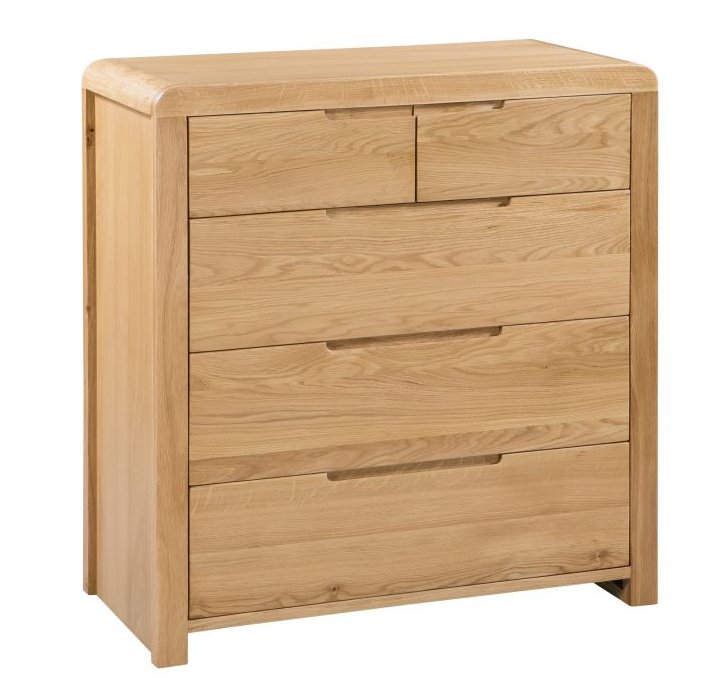 Julian Bowen JULIAN BOWEN CURVE 3+2 DRAWER CHEST