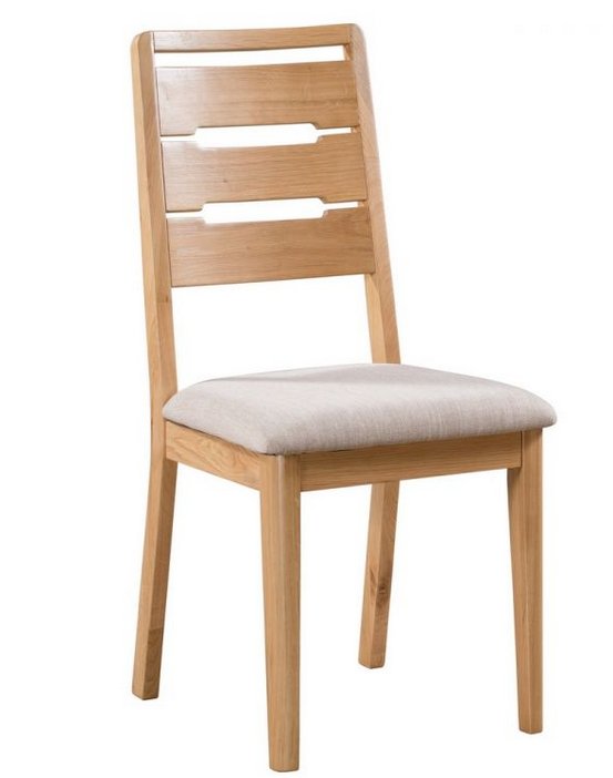 Julian Bowen JULIAN BOWEN CURVE OAK DINING CHAIR