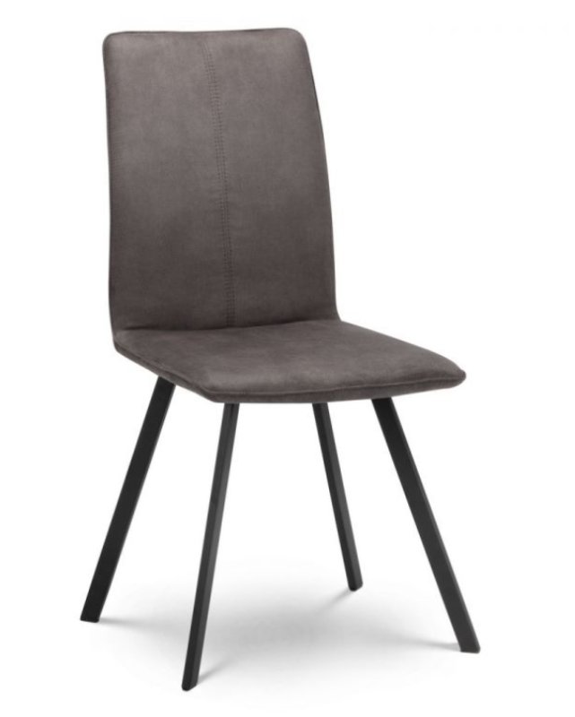 Julian Bowen JULIAN BOWEN MONROE FABRIC DINING CHAIR