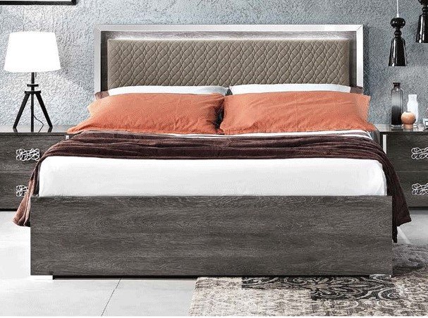 MCS SRL Italy MCS Dover Grey Bed