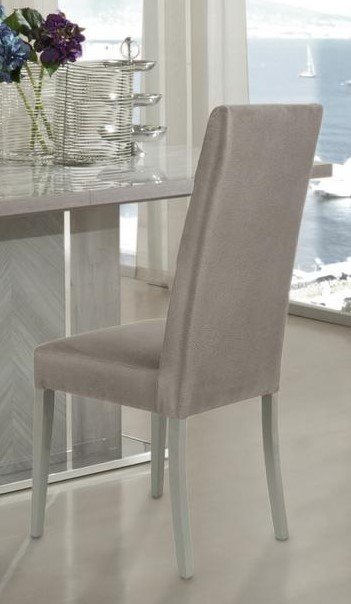 Accadueo H2O H2O Design Alexa Light Grey Glossy Chair