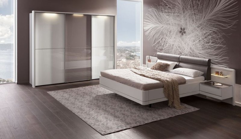 Nolte German Furniture Nolte Marcato 2.0 Sliding Wardrobe With Wooden Doors