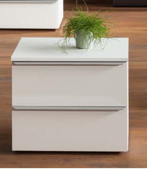 Nolte German Furniture Nolte Mobel - Akaro 4153000 - Bedside Chest With 2 Drawers