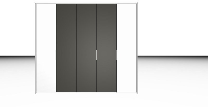 Nolte German Furniture Nolte Mobel - Concept me 200 8520180 - Folding Door Panorama Wardrobe with 5 Doors