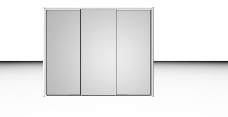 Nolte German Furniture Nolte Mobel - Concept me 300 3527016 - Sliding Door Wardrobe with 3 doors