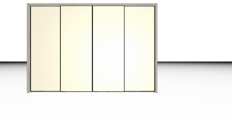 Nolte German Furniture Nolte Mobel - Concept me 300 3532116 - Sliding Door Panorama Wardrobe with 2 doors